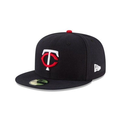 Sapca New Era Minnesota Twins MLB Authentic Collection 59FIFTY Fitted - Albastri